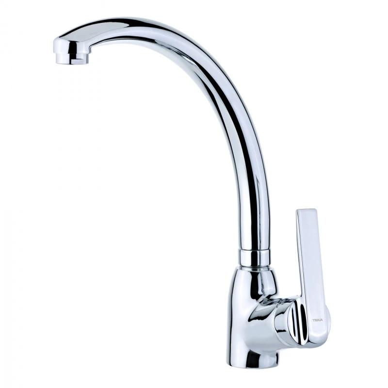 Смесител Teka Easy Inca 914 5391412, Стоящ, Кухненски, Въртящ се чучур, Цвят Хром