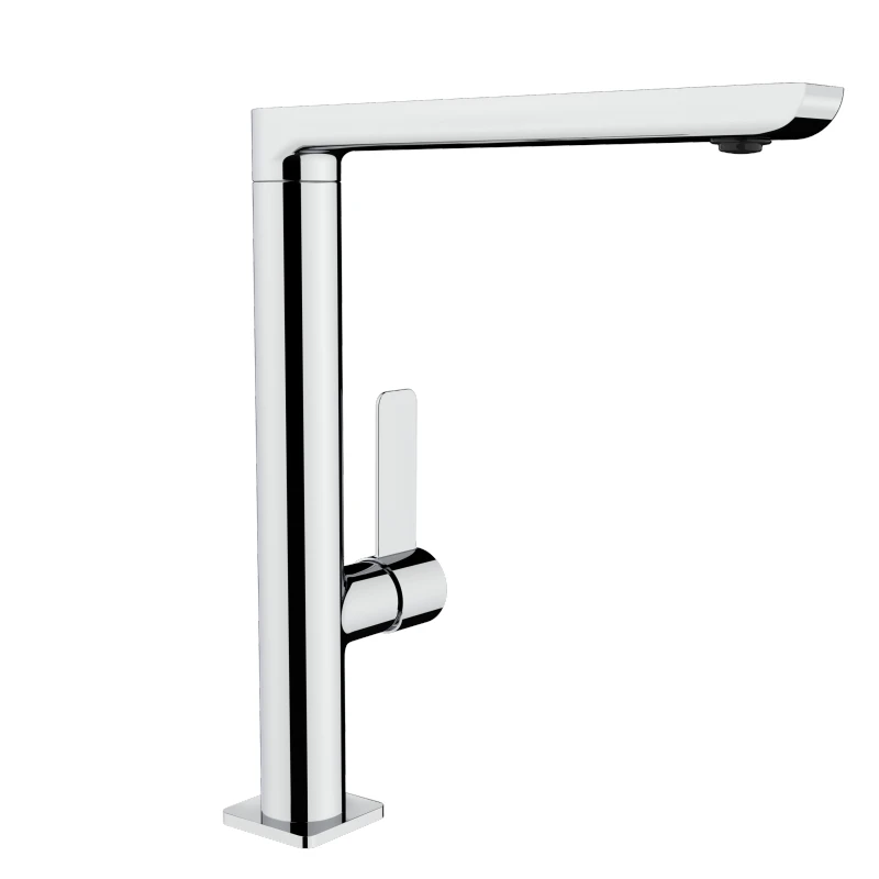 Смесител Teka Maestro FO 915 629150200, Стоящ, Кухненски, Въртящ се чучур, Цвят Хром