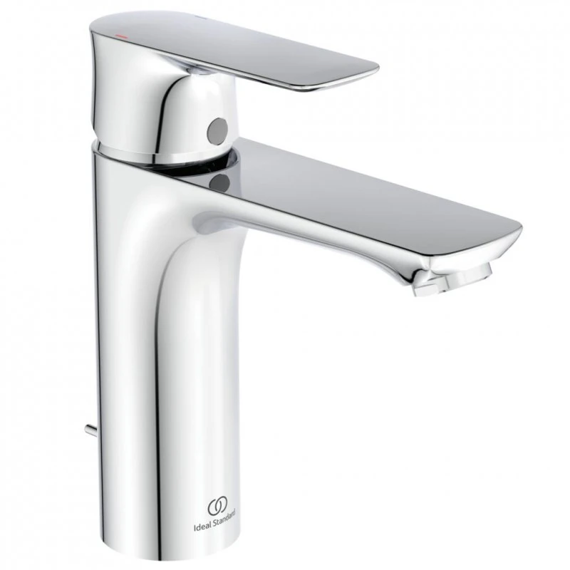 Смесител за умивалник Ideal Standard Connect Air Grande, С изпразнител, Едноръкохватков