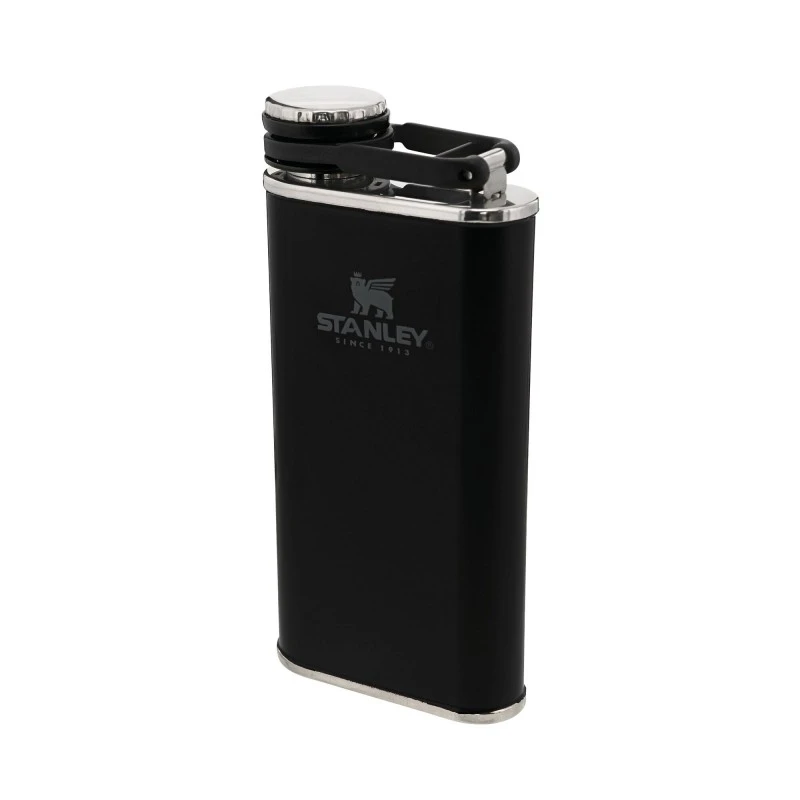 Манерка Stanley The Easy-Fill Wide Mouth Flask .23L, Черна