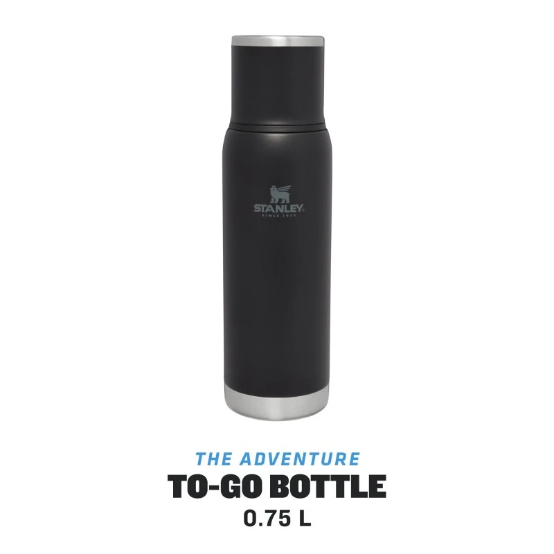 Термос Stanley The Adventure To-Go Bottle 0.75L, Черен