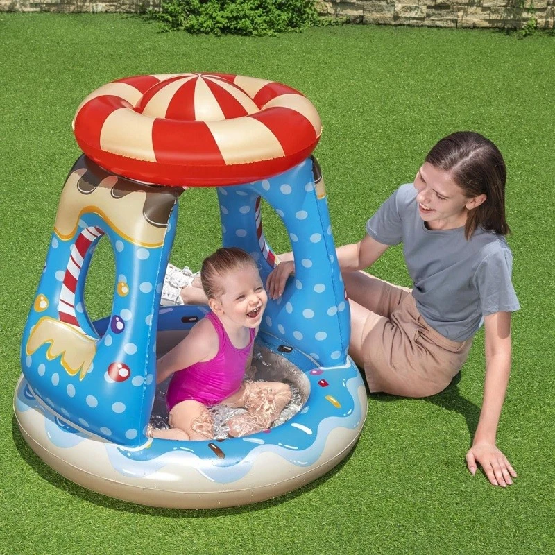 Надуваем басейн Bestway, Candyville Playtime Pool, 91 x 91 x 89 см