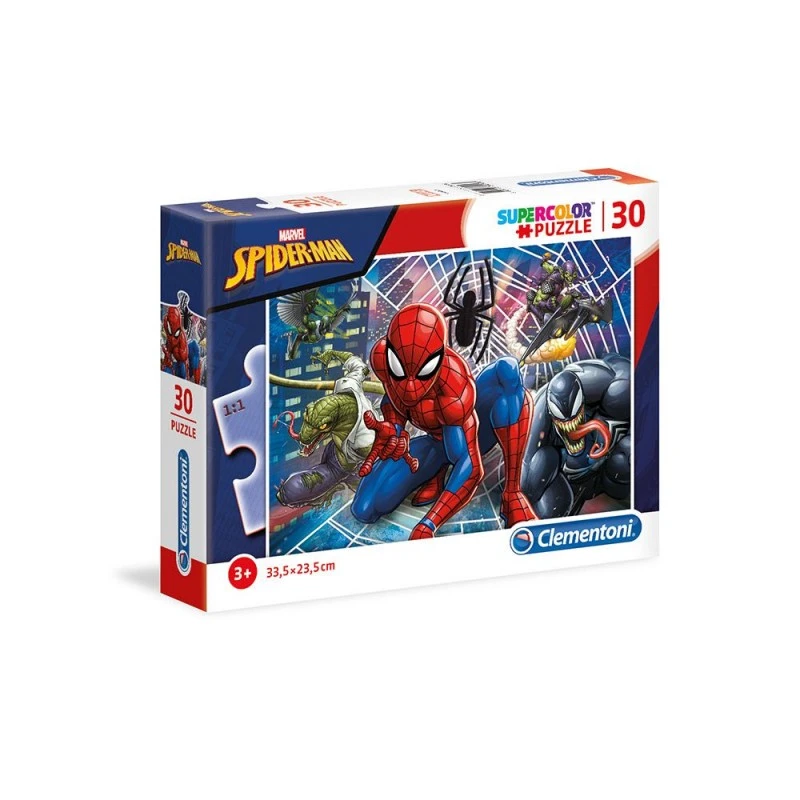 CLEMENTONI 30ч Пъзел Spider Man, 33,50x23,50cm
