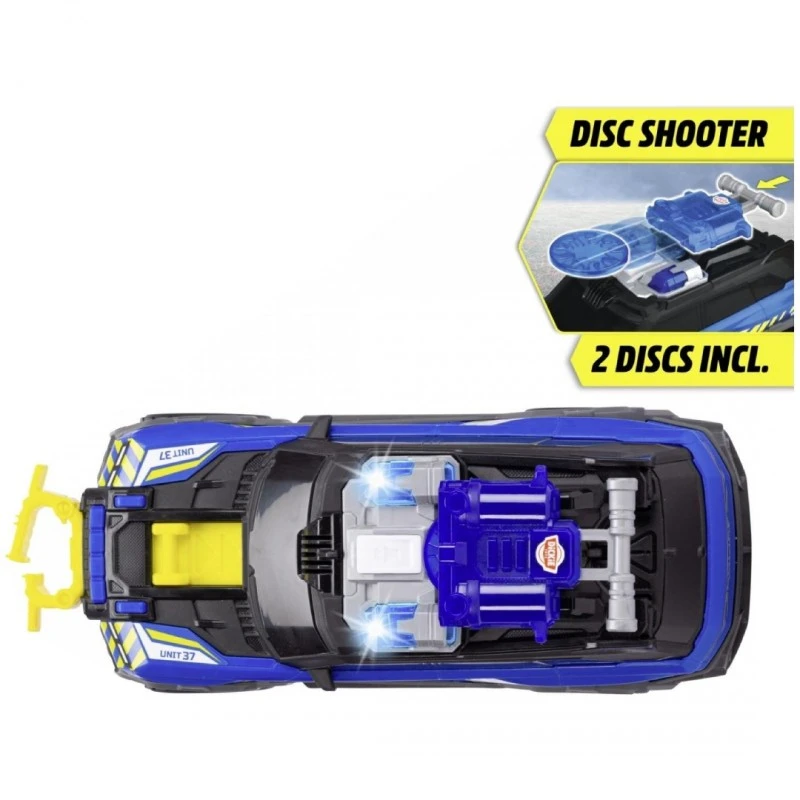 Детска играчка Dickie Toys - Полицески джип със звук и светлина, 30 cm