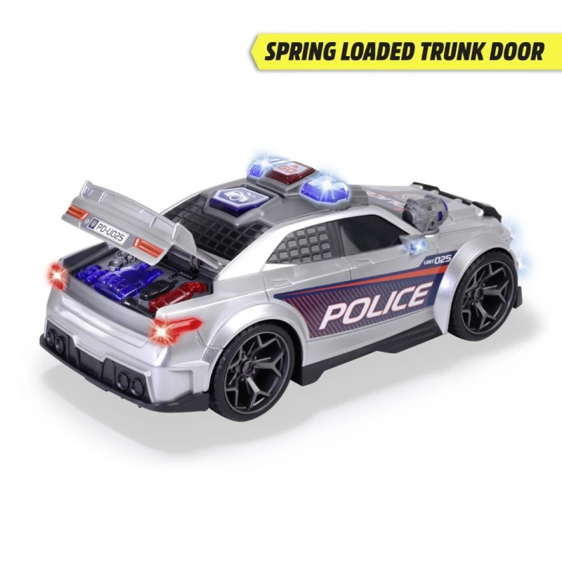 Детска играчка Dickie Toys - Полицейска кола, Със звук и светлина, 39 cm