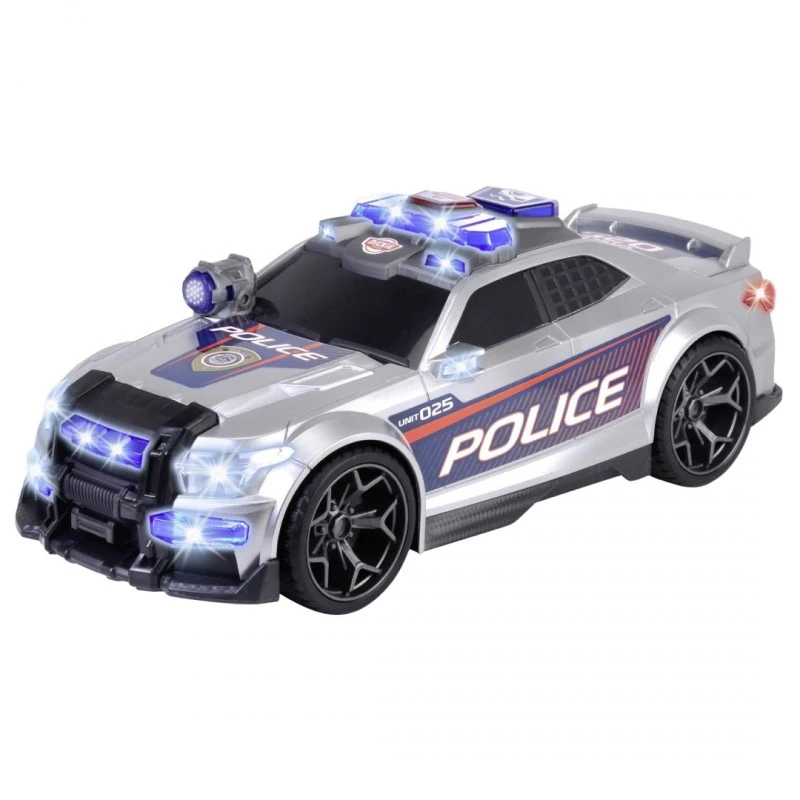 Детска играчка Dickie Toys - Полицейска кола, Със звук и светлина, 39 cm