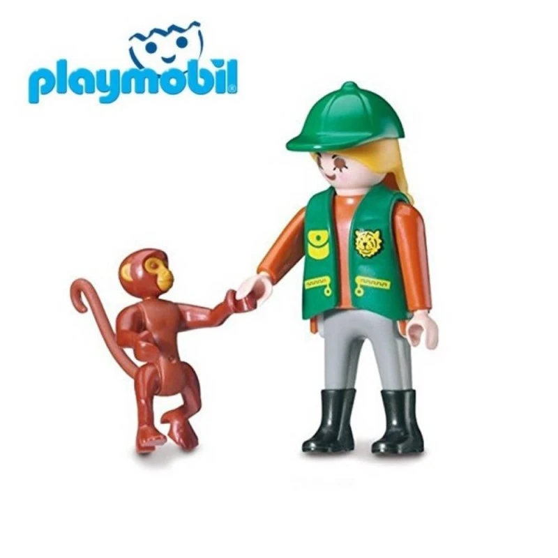 Детски пъзел с фигурка Playmobil 55299 Зоопарк, 60 части