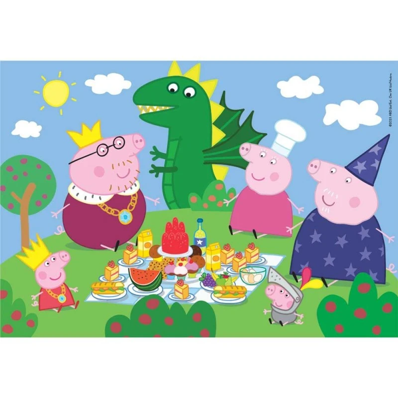 CLEMENTONI 60ч. Пъзел Peppa Pig, 33,50х23,50cm