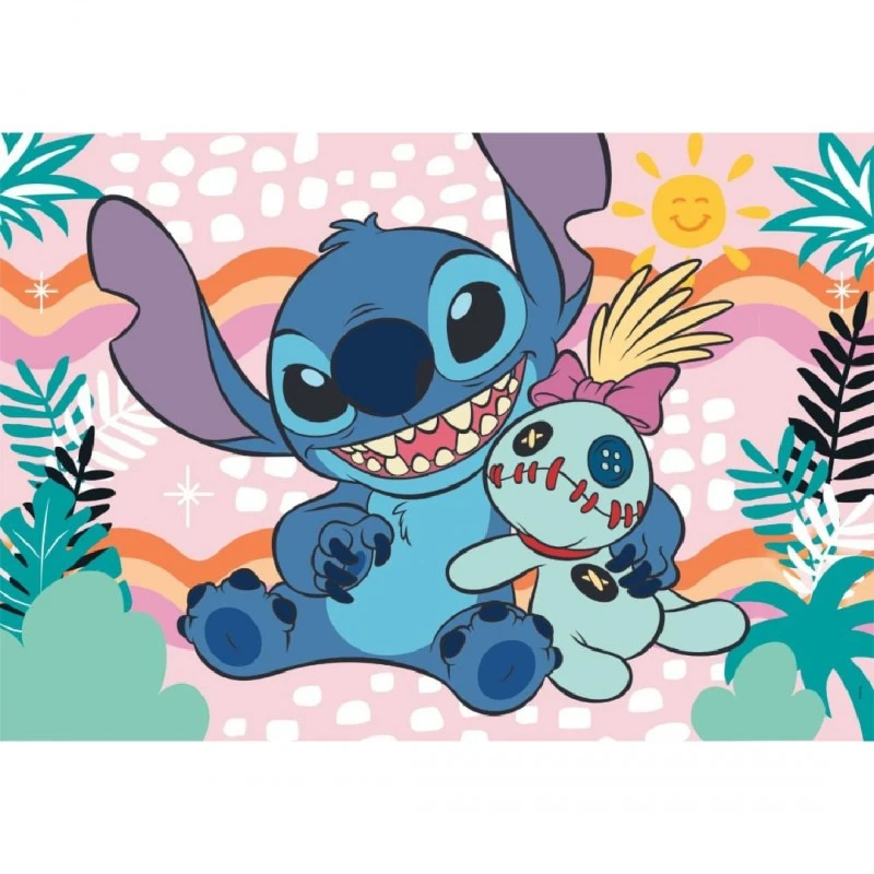 CLEMENTONI 60ч. Пъзел Disney Stitch, 33,50х23,50cm
