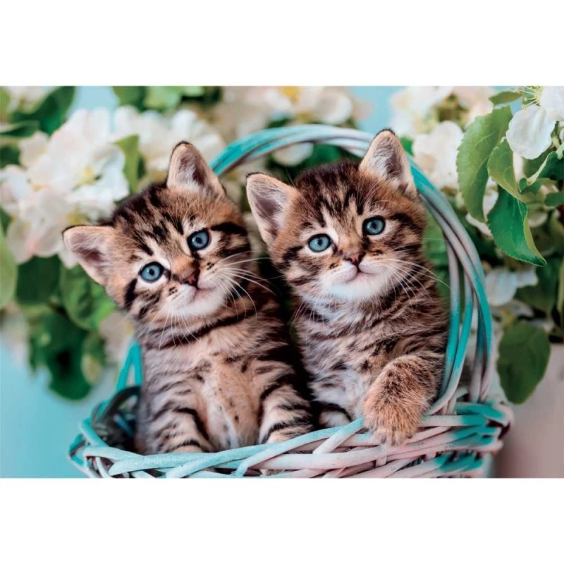 CLEMENTONI 60ч. Пъзел Lovely Kitty Twins, 33,50х23,50cm