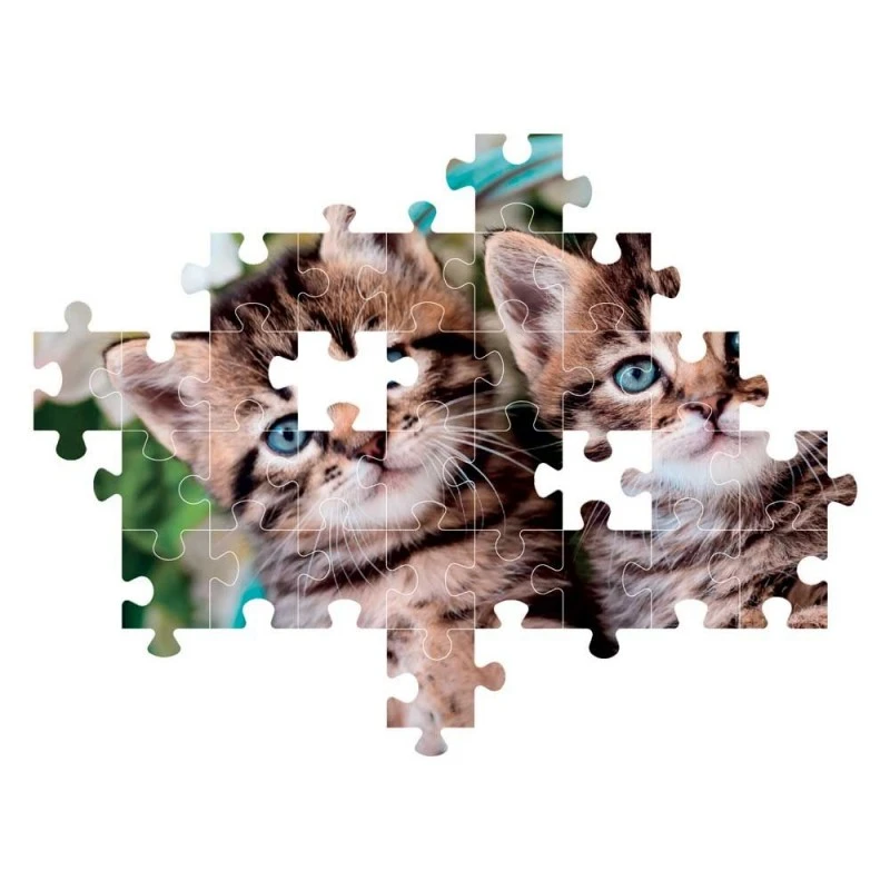 CLEMENTONI 60ч. Пъзел Lovely Kitty Twins, 33,50х23,50cm