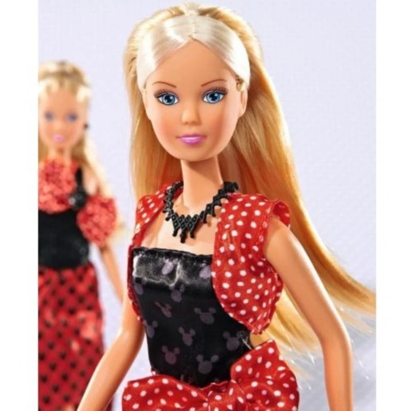 Кукла Steffi Love Minnie Mouse, Вечерна колекция от серията Дисни Мини Маус, 29 см