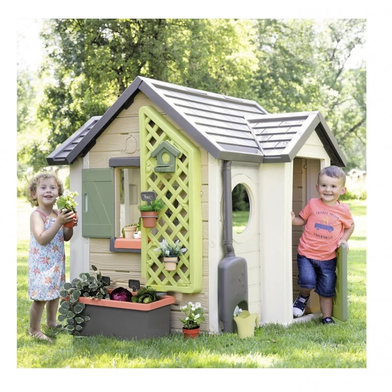 Детска къща за игра Smoby Life Garden House, 132 х 135 х 128 cm., 2+ години
