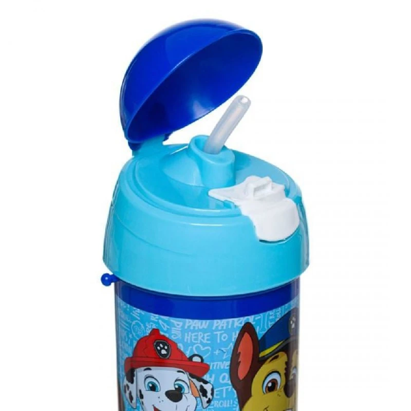 Бебешко шише Pop Up Paw Patrol Blue 500ml