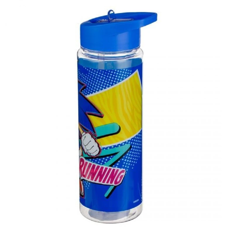 Детска бутилка за вода “Flip Top“-“Sonic“ 650мл