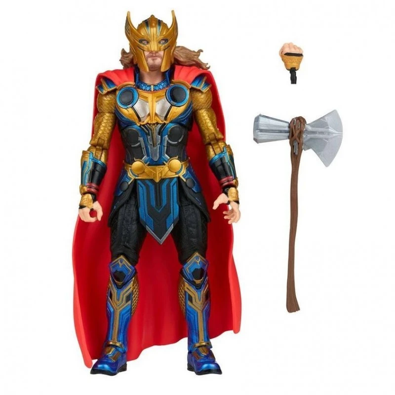 Екшън фигурка Hasbro Fans - Marvel Thor Love and Thunder: Build A Figure  Legends Series - Thor Action Figure (Excl.), 15 cm, F1045