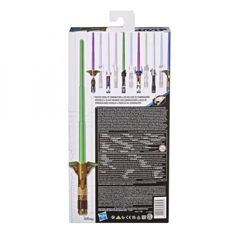 Удължаващ се боен меч Йода, Hasbro Disney: Star Wars Lightsaber Forge - Yoda Extendable  Lightsaber, F1163