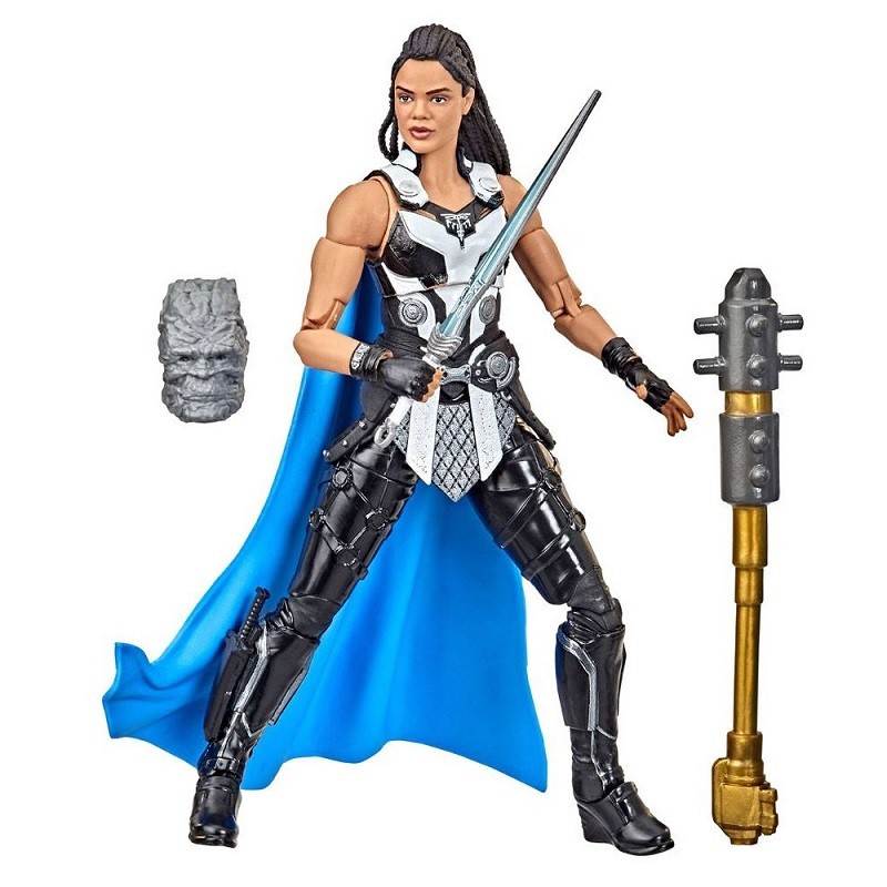 Екшън фигурка Hasbro Fans - Marvel Thor Love and Thunder: Build A Figure  Legends Series - King Valkyrie Action Figure (Excl.), 15 cm, F1407