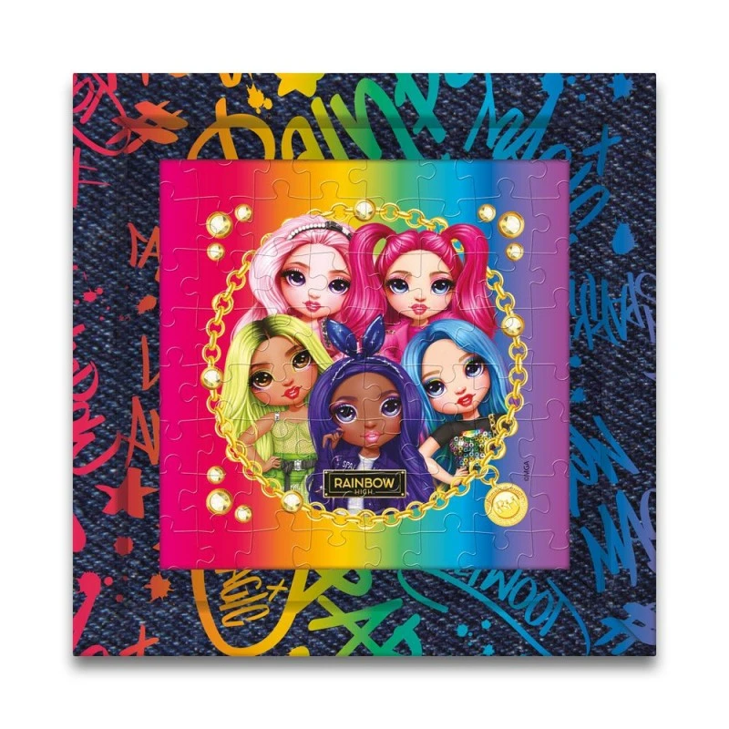 CLEMENTONI 60ч. Пъзел Frame Me Up Rainbow High, 27х27cm