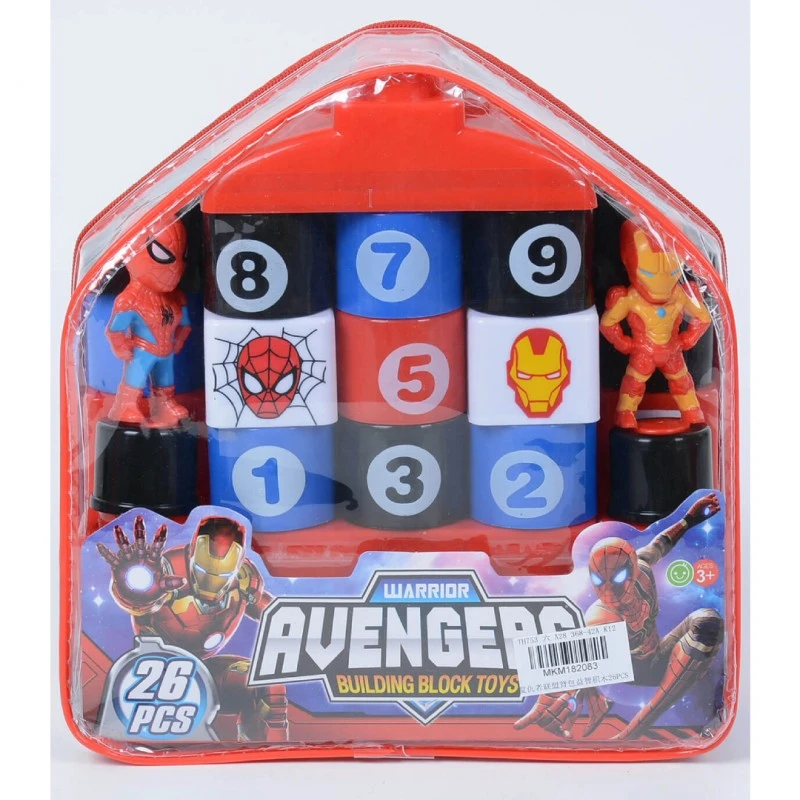 ДЕТСКИ КОНСТРУКТОР СУПЕРГЕРОИ 26 ЧАСТИ