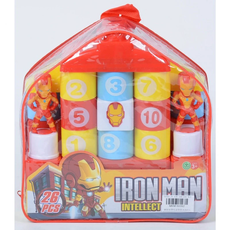 ДЕТСКИ КОНСТРУКТОР ЖЕЛЕЗЕН СУПЕРГЕРОЙ 26 ЧАСТИ