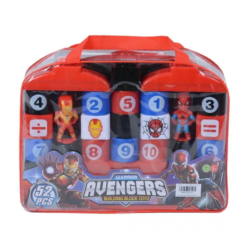 ДЕТСКИ КОНСТРУКТОР СУПЕРГЕРОИ 52 ЧАСТИ