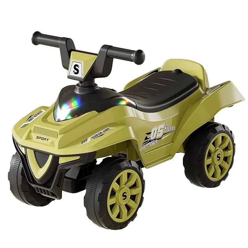Детска кола за баланс и прохождане ATV, До 40 кг, Със звукови ефекти и багажник под седалката, 60х28х39 см, 1,5 + години