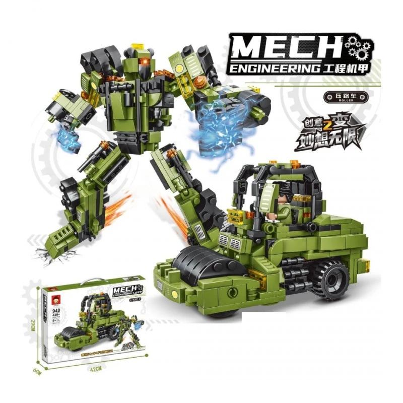 КОНСТРУКТОР ТРАНФОРМЪРС ВАЛЯК 429 ЧАСТИ