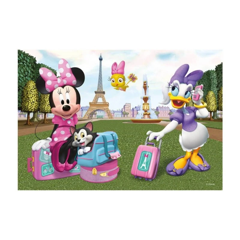ПЪЗЕЛ DISNEY MINNIE В ПАРИЖ, 24 части, 27 х 4 х 19 cm, 3+ години