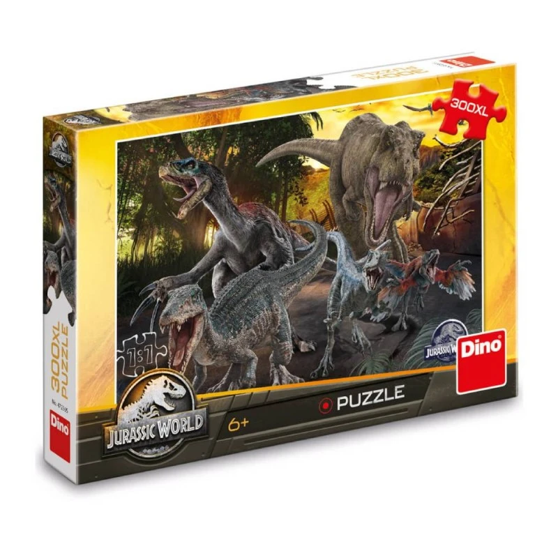 ПЪЗЕЛ JORASSIC WORLD 300 XL части, 27 х 4 х 19 cm, 6+ години