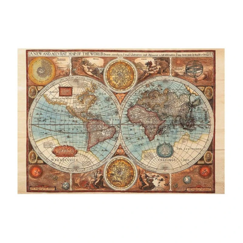 ПЪЗЕЛ ИСТОРИЧЕСКА КАРТА НА СВЕТА 500 части, 33 х 3 х 23 cm, 10+ години