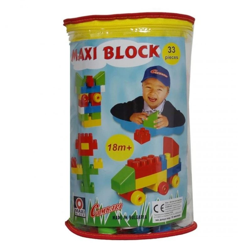ДЕТСКИ КОНСТРУКТОР 33 ЧАСТИ CIMBARI