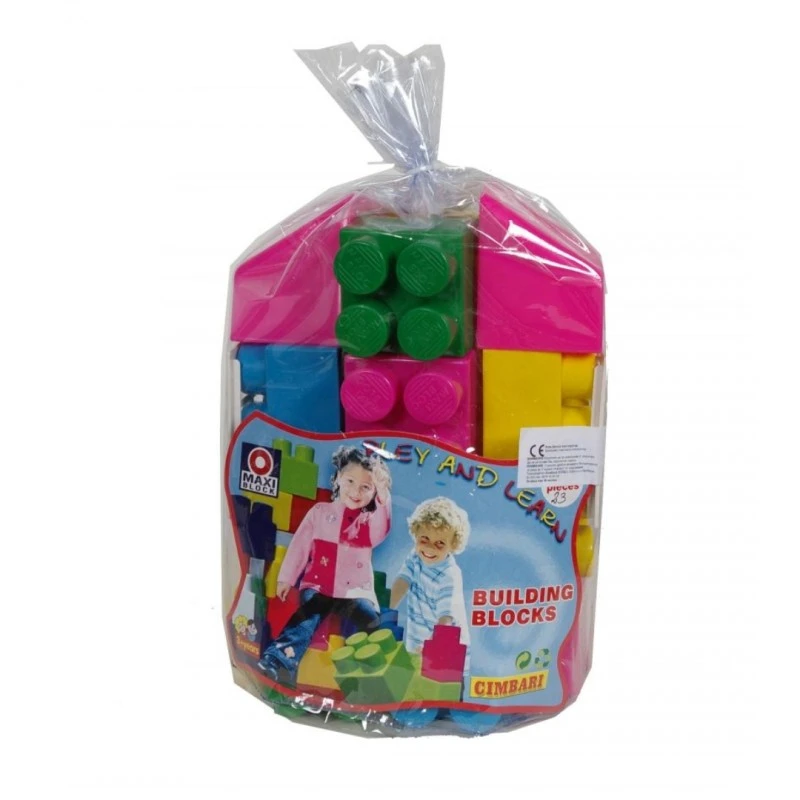 ДЕТСКИ КОНСТРУКТОР 23 ЧАСТИ ЕДРИ ЕЛЕМЕНТИ CIMBARI