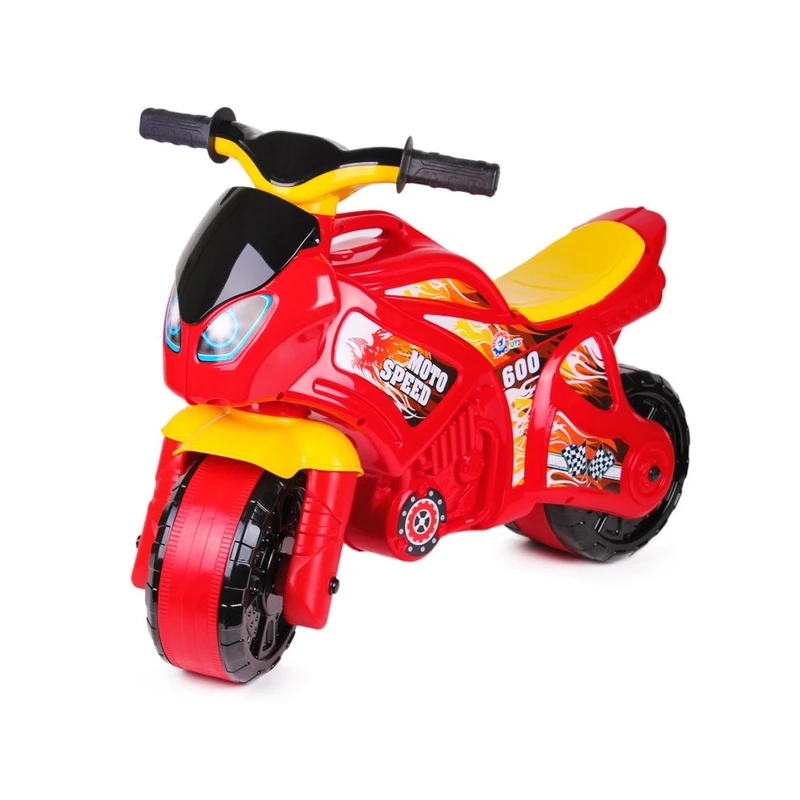 Детски мотор без педали Edea Racing, За баланс, С дръжка за пренос и бандаж, 72 х 35 х 52 cm, До 30кг, 2+ Години, Червен