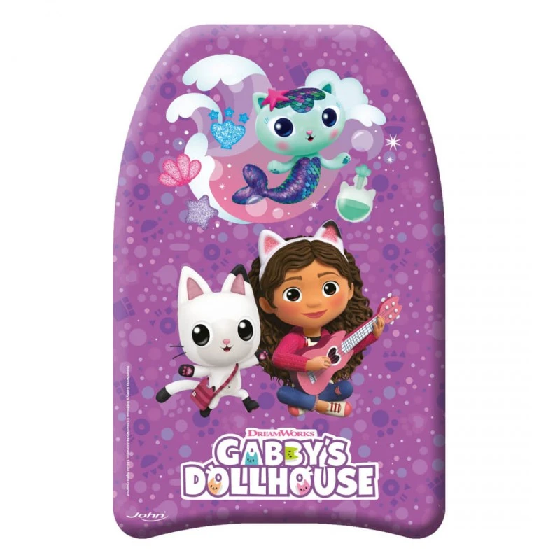 Детска дъска за плуване Disney Gabby's Dollhouse , 43 х 32 cm, Лилав