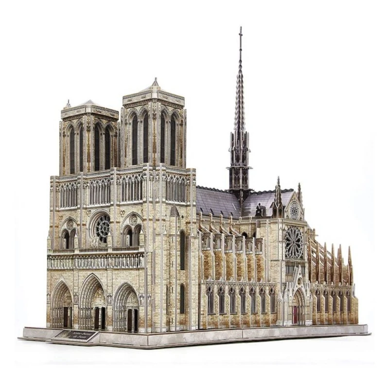 CubicFun 3D Пъзел NOTRE DAME DE PARIS Master Collection, 293 части, 44,6х30,8х6 см., 14+ години