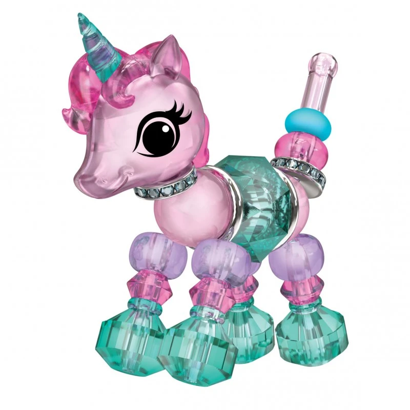 Трансформираща се гривна Spin Master Twisty Petz 2 в 1: Еднорог, 4+ години