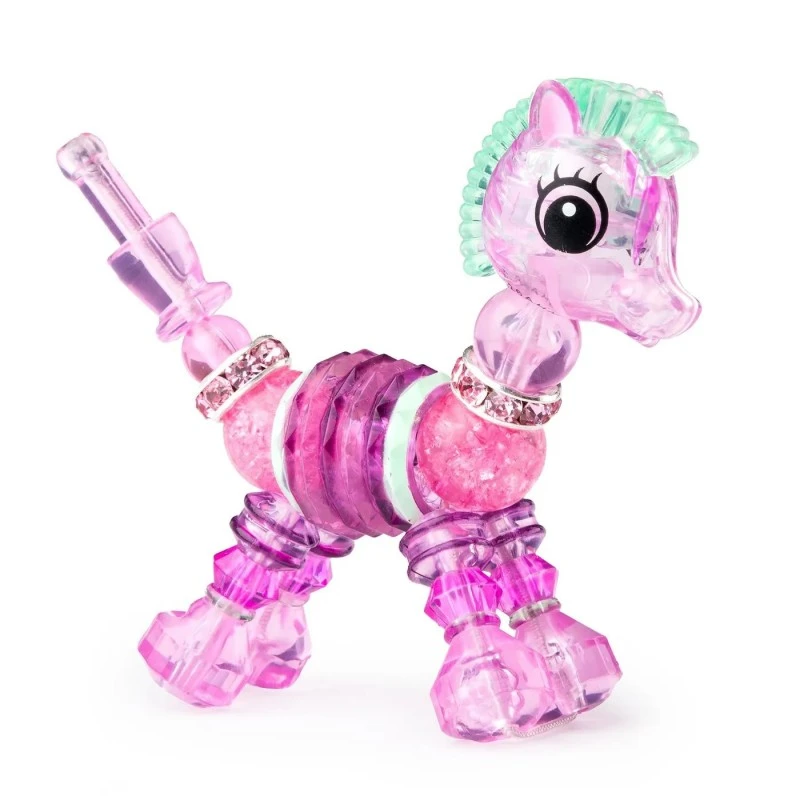 Трансформираща се гривна Spin Master Twisty Petz 2 в 1: Зебра Snazy Zebra, 4+ години