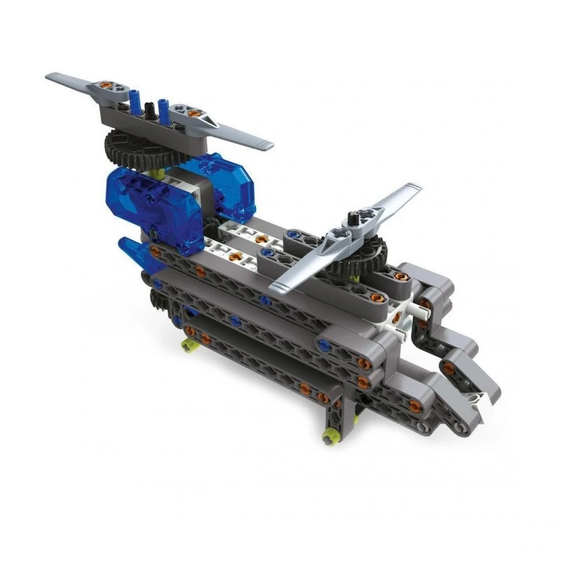 Конструктор Clementoni Mechanics Laboratory - Самолети и Хеликоптери , 200 елемента, 39 x 6.5 x 27 cm, 8+ години