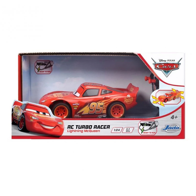 Кола с дистанционно управление Disney Cars 3, RC Cars Racers Light McQueen