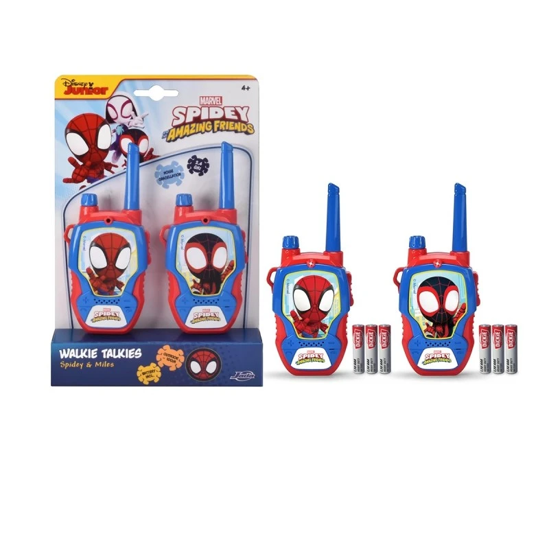 Детско Уоки-токи Disney Spidey, Walkie Talkie, 10x6.5 cm, 203272002
