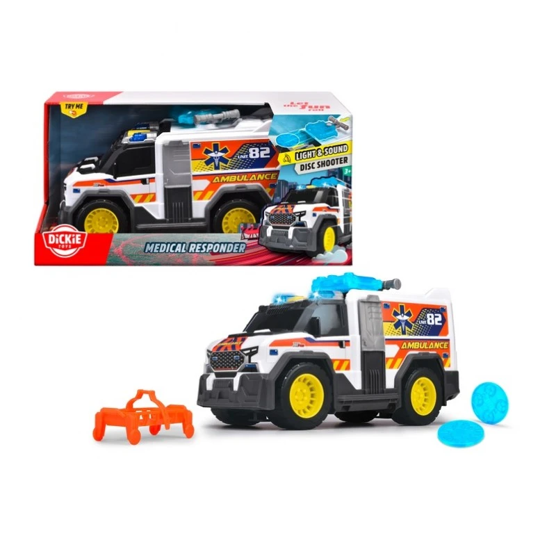 Линейка Dickie Toys, със светлини и звуци, 30 см., 3+ години