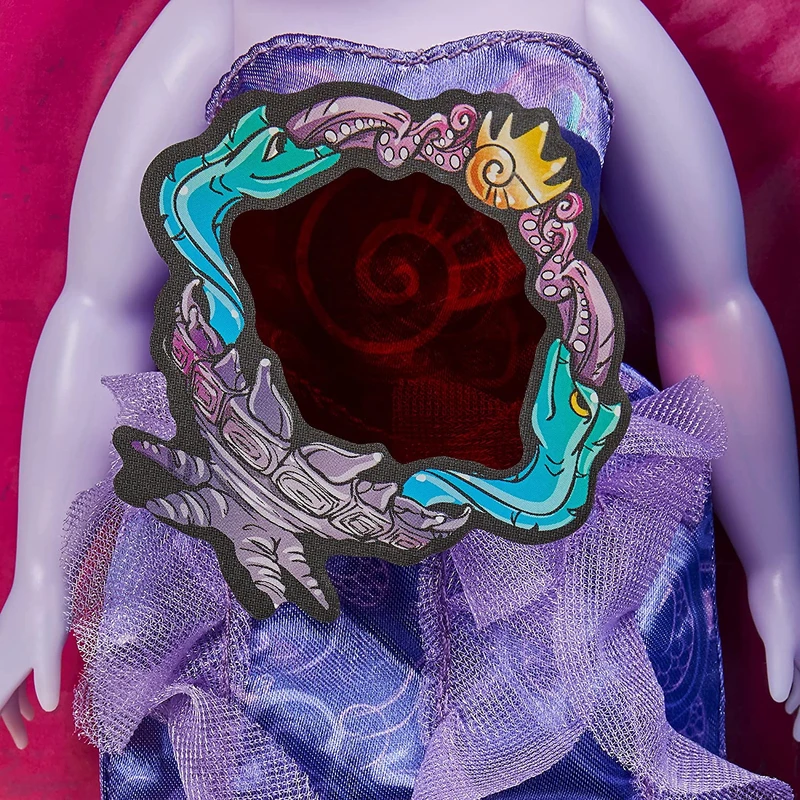 Кукла Урсула, Морската вещица от Малката Русалка, Villains Fashion Doll, 28 см