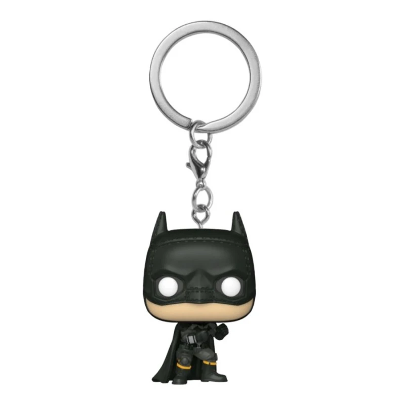 Ключодържател с фигурка Funko Pocket Pop, Disney Marvel Batman, 5 cm, Черен