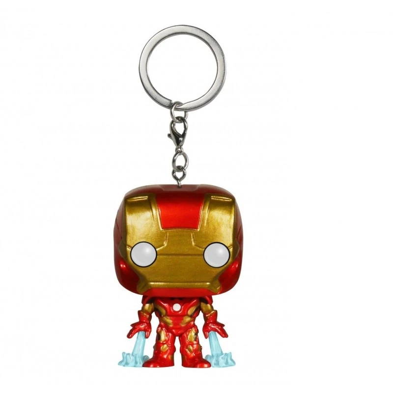 Ключодържател с фигурка Funko Pocket POP Comics: Avengers Iron-Man, 3+ години