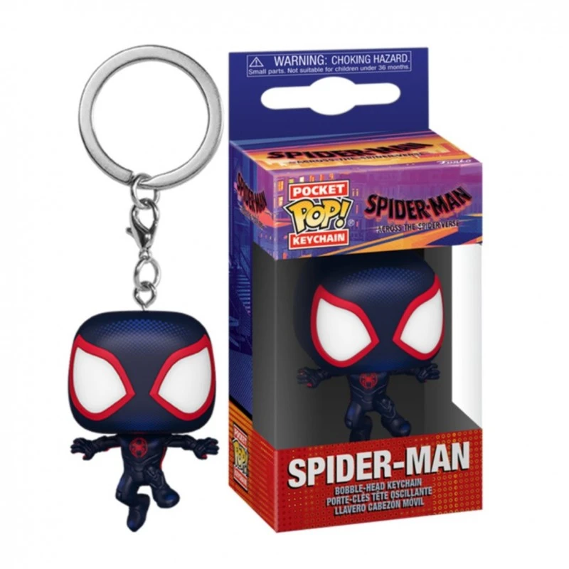 Ключодържател с фигурка Funko Pocket Pop, Disney Marvel Spider-Man Across The Spider-Verse, 5 cm