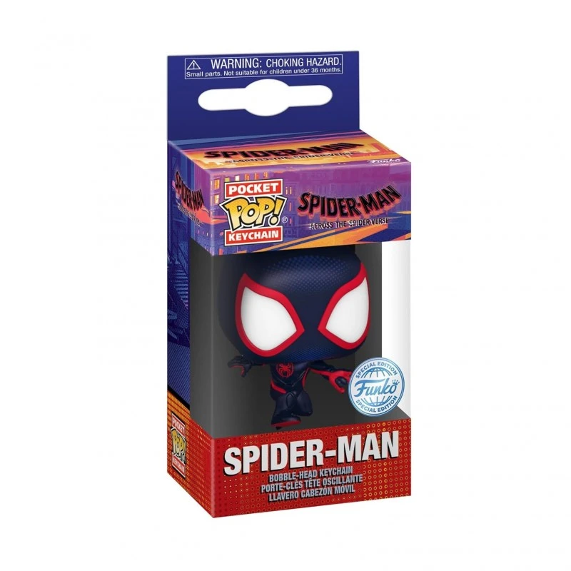 Ключодържател с фигурка Funko Pocket Pop, Disney Marvel Spider-Man Across The Spider-Verse, 5 cm
