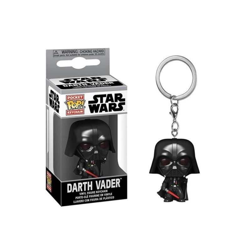 Ключодържател с фигурка Funko Pocket POP: Star Wars, Dart Vader, 3+ години