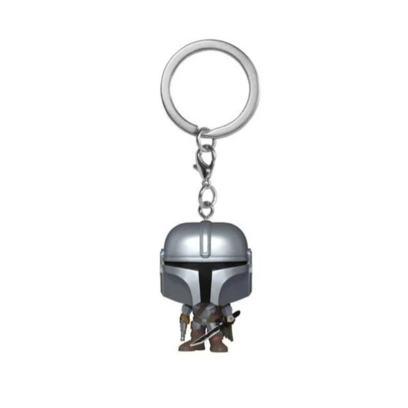 Ключодържател с фигурка Funko Pocket POP: Star Wars The Mandalorian with sword, 3+ години