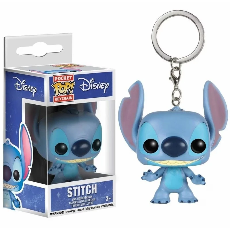 Ключодържател с фигурка Funko Pocket Pop, Disney Lilo & Stitch Stitch, 5 см.